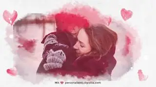 Personalisierte Valentinsgrüße