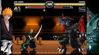 M.U.G.E.N Rematch - Ichigo Kurosaki vs. Bloodbane (High Definition)