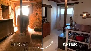 We've Finally MOVED IN (Downstairs) - Tour Our Portuguese Farm House Renovation