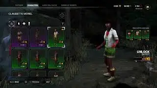 Unlocking SCIENCE GIRL outfit on Claudette - Dead by Daylight