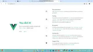 Как развернуть проект на Vue.js и запустить на локальном хосте?