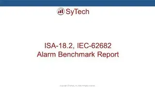 XLReporter ISA 18 2 IEC 62682 Alarm Benchmark Report