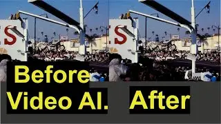 Enhancing Super 8 Home Movies Before and After Comparison