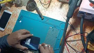 realme c33 back pannel open