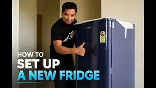How to Install a new Fridge/ Refrigerator w/o water line
