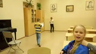 Волк и Ягнёнок Крылова. Первое прочтение. 2-й класс ДШИ Родник. Саша и Даня.