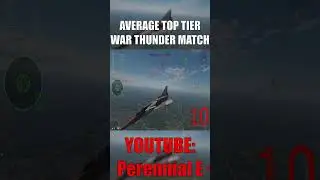 Dodging The Entire Team's Missiles #warthunder #shorts