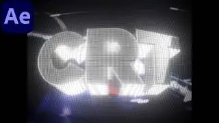 How To Make a Viral CRT Flicker effect in After Effects (Tutorial)