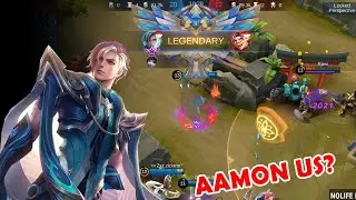 AAMON US! 17 KILLS IN CLASIC HAHAHA - AAMON MOBILE LEGENDS GAMEPLAYS