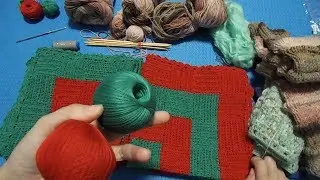Рождественские салфетки и другие работы