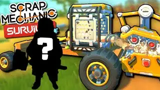 A Mysterious Character Built Me a Resource Collector Car - Scrap Mechanic Survival