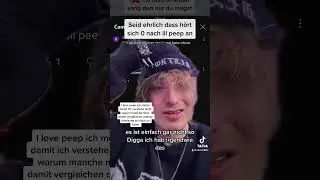Dass ist NICHT lil peep