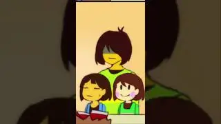 Chara, Kris, and Frisk Fight over Chocolate! Undertale Comic Dub! 