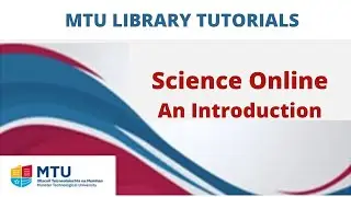 Science Online - An Introduction