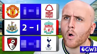 NEWCASTLE BIGGER THAN LIVERPOOL! | PREMIER LEAGUE PREDICTIONS (GAMEWEEK 3)