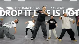 Kids dance class tutorial - Drop it like it's hot by Snoop dogg in Sydney