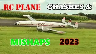 RC PLANE CRASHES & MISHAPS COMPILATION # 2 - TBOBBORAP1 - 2023