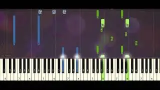 Momoland – Bboom Bboom (piano tutorial and Lesson) synthesia acoustic