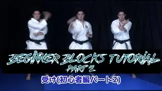 Beginner Block Tutorial Part 2! Three more blocks used in many katas! 受け(初心者編パート２)