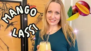 How to make MANGO LASSI // Raw Vegan 🥭