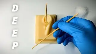 ASMR Extremely Deep Ear Cleaning Exam (up close, ear to ear, whispering) Medical Doctor Roleplay
