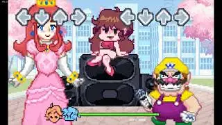 FNF Senpai Mod: Wario Land (Shokora and Wario)