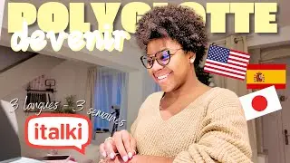 I LEARNED 3 LANGUAGES IN 3 WEEKS 🇺🇸🇪🇸🇯🇵! become a polyglot with italki