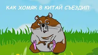 АНЕКДОТ:  КАК ХОМЯК В КИТАЙ СЪЕЗДИЛ (мульт анекдот)