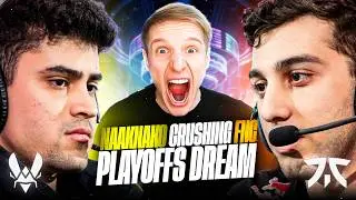 NAAKNAKO CRUSHING FNC PLAYOFFS DREAMS | VIT vs FNC | Jankos LEC