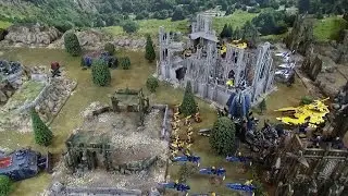 Warhammer 40K Battle Report Eldar Craftworlds vs Space Wolves 2000