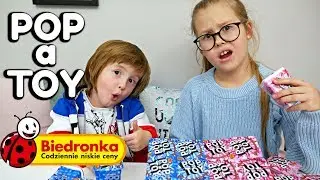 POP A TOY z Biedronki SIOSTRA kontra BRAT CHALLENGE