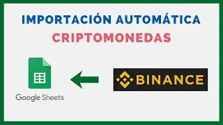 💲COTIZACIONES CRIPTOMONEDAS desde BINANCE a tu Planilla GOOGLE SHEETS 💰📊 (BTC, ETH, DAI, ADA, BNB)