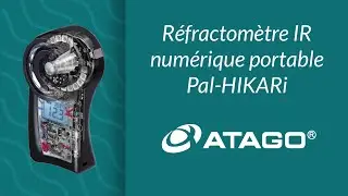 Réfractomètre IR numérique portable Pal-HIKARi, ATAGO® pour fruits