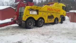 Эвакуаторы тоже застревают!