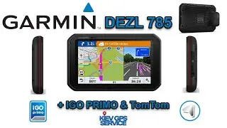 Посылка с Катовице - GARMIN DEZL 785 обновление карт Европы и установка IGO PRIMO 2022Q2, TomTom NDS
