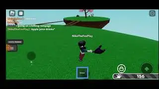 My first video about this. Roblox Slap Battles.