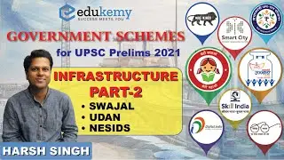 Government Schemes for Infrastructure - Part 2 | Important Schemes for UPSC Prelims 2021