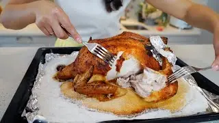 Как приготовить курицу в духовке на соли | Кухня для своих