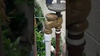 How to repair a leaking sprinkler valve sprinkler #hazlotumismo #diy #plumping #sprinklerservice