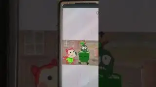 Number block blows up like a balloon