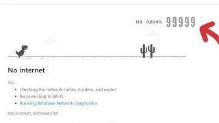 Chrome dino game