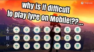 Trying to play sweater weather on lyre :v (Sweater Weather Cover) [genshin impact]