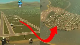 From 0 to 3500 Population - Cities Skylines (All DLC's and Expansions Gameplay)