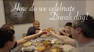 VLOG7 - HOW DO WE CELEBRATE DIWALI DAY IN the UK !