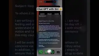 ChatGPT with Siri 🤯 | Use SIRI with ChatGPT 