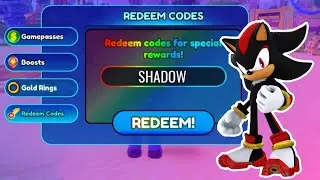 ALL *NEW* ROBLOX SONIC SPEED SIMULATOR CODES!! (NEW SKINS)