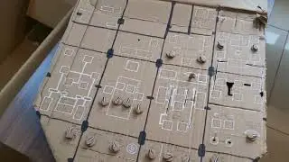 777 300 er cockpit build (overhead panel) - -( part 1)