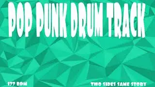 POP PUNK DRUM TRACK - 177 BPM DRY KIT (FREE)