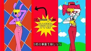 Mesmerizer Jax Tadc & Kasane teto 😁 by me (AGAR animator) #byme #tadc #jax #meme