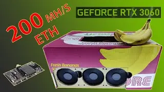 BANANA FARM! I am assembling a farm in a box with a banana based on BTC X79-H61 (BTC79X5) and RTX...